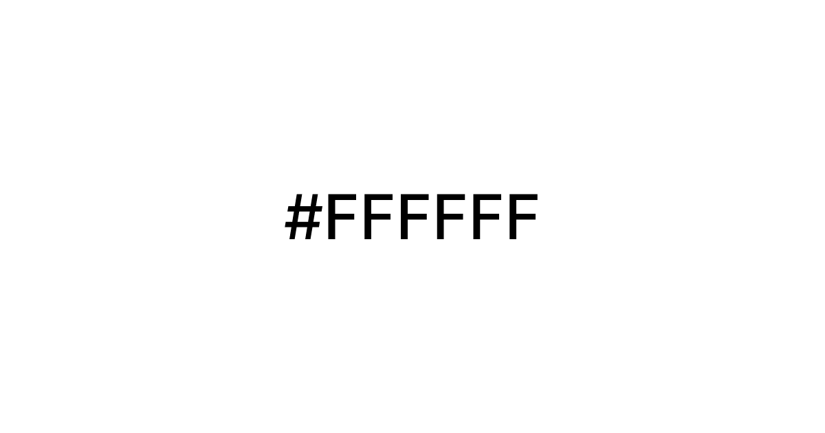 Acrylic Match | #ffffff